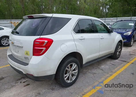 2017 Chevrolet Equinox Ls из США, поврежденный, VIN 2GNFLEEK4H6213083